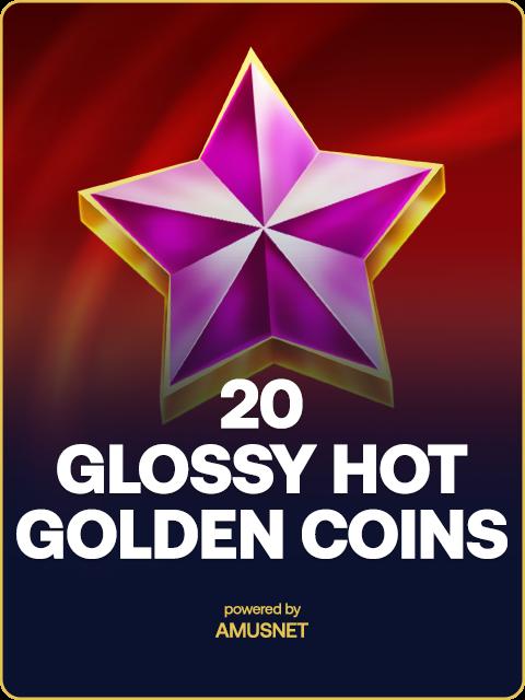 20 Glossy Hot Golden Coins Link