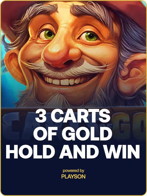 3 Carts of Gold: Hold and Win